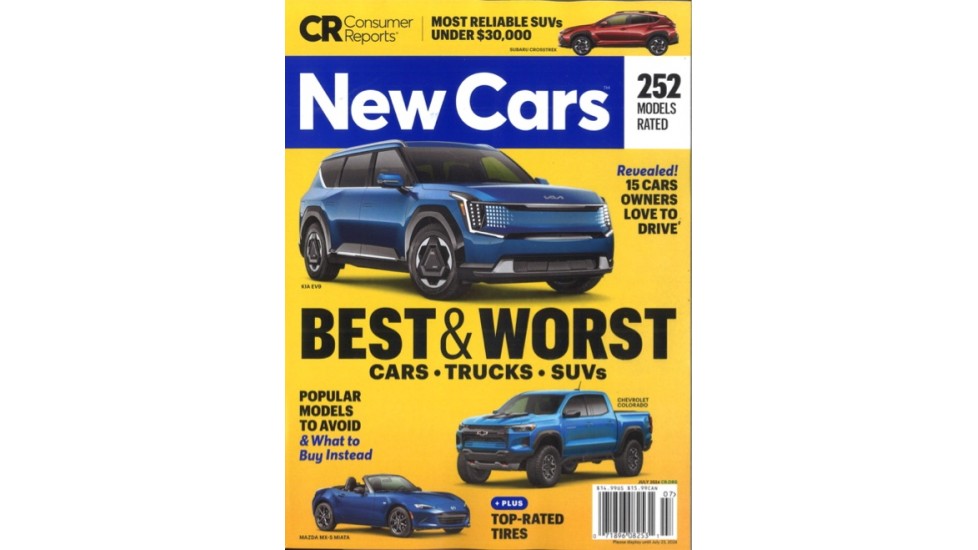 CONSUMER REPORTS NEW CARS